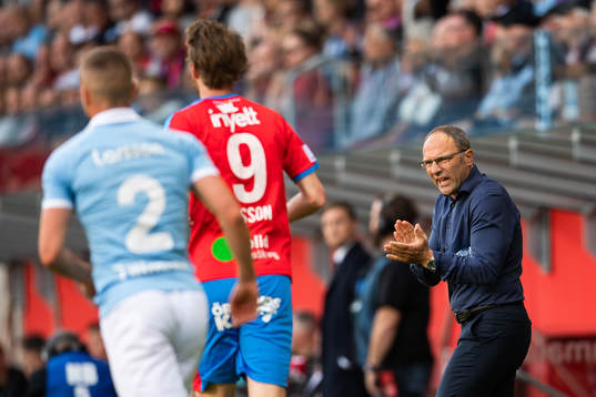 2 Helsingborgs tränare Per-Ola Ljung