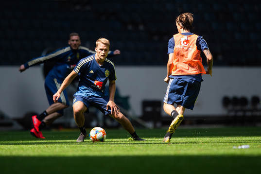 Sebastian Andersson  of the Swedish national football team