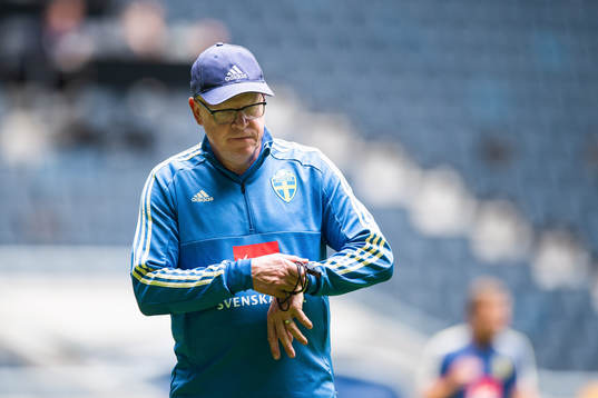 Janne Andersson, head coach of the Swedish national