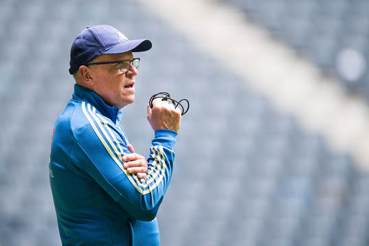 Janne Andersson, head coach of the Swedish national
