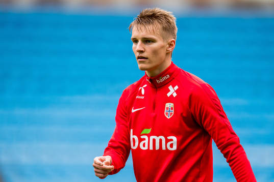 Martin Ødegaard of Norway