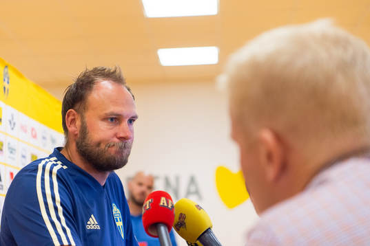 Andreas Granqvist of the Swedish national football team