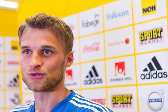 Sebastian Andersson of the Swedish national football team