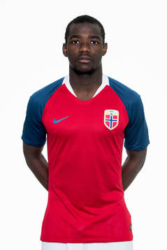 Joshua Kitolano of Norway poses for a portrait