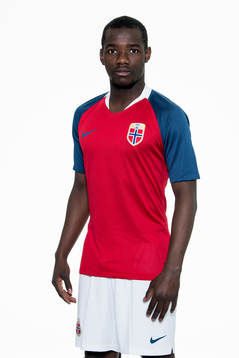 Joshua Kitolano of Norway poses for a portrait