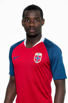 Joshua Kitolano of Norway poses for a portrait