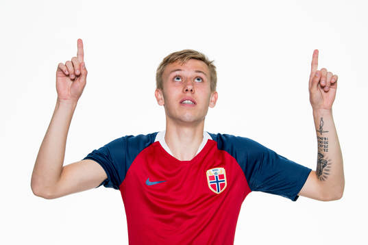 Elias Kristoffersen Hagen of Norway poses for a portrait