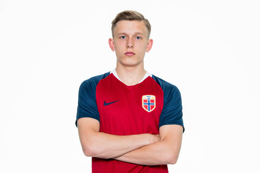 Marcus Holmgren Pedersen of Norway poses for a portrait