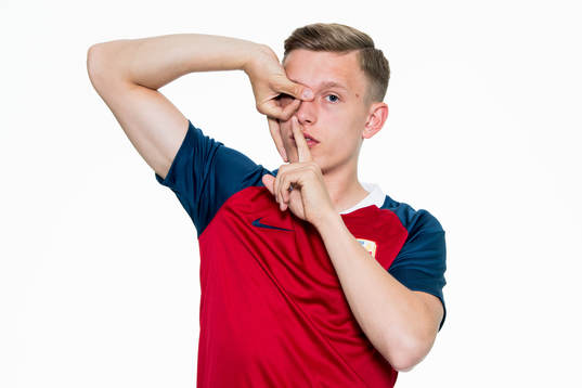 Marcus Holmgren Pedersen of Norway poses for a portrait