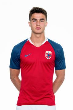 Filip Møller Delaveris of Norway poses for a portrait