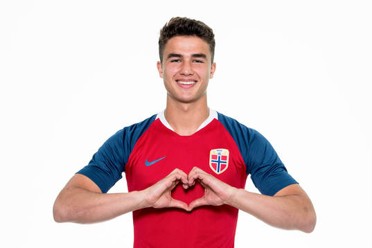 Filip Møller Delaveris of Norway poses for a portrait