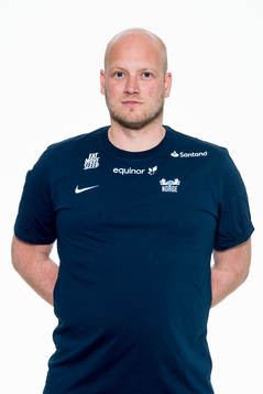 Marius Bøe, assistant coach of G19, poses for a portrait
