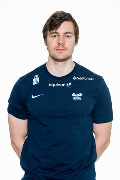 Peder Lindsetmo, physio of G19, poses for a portrait