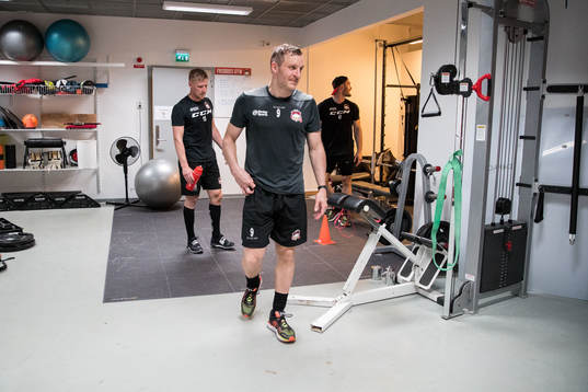 Malmö Redhawks Axel Wemmenborn och Frederik Storm