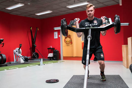 Malmö Redhawks målvakt Lars Volden