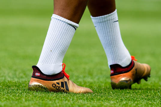 The Adidas football shoes of Joshua King of Norway