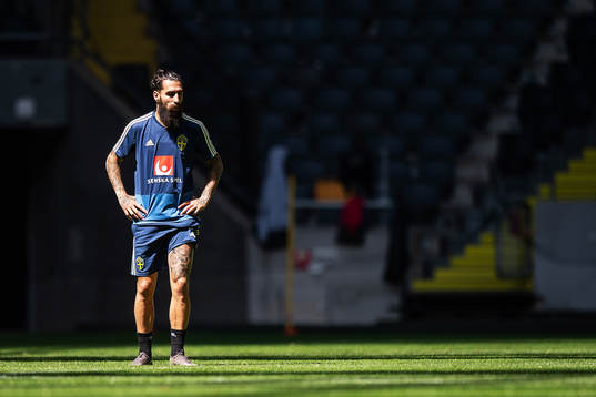 Jimmy Durmaz of the Swedish national football team