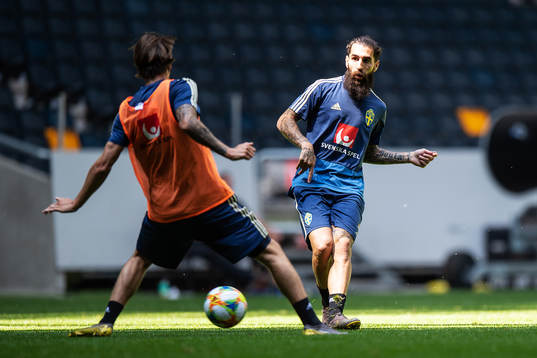 Jimmy Durmaz of the Swedish national football team