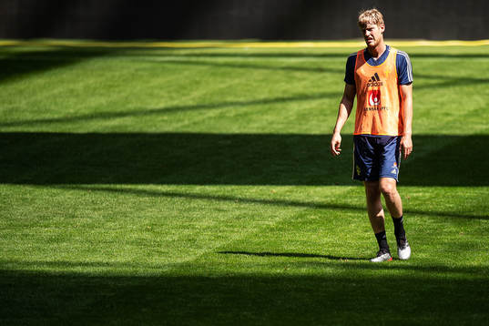 Filip Helander of the Swedish national football team
