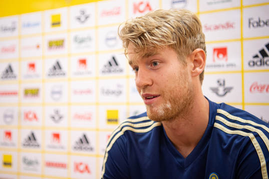 Filip Helander of the Swedish national football team