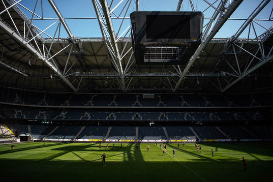 General view of Friends arena