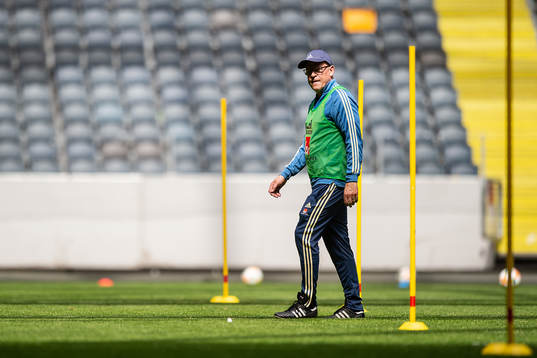 Head coach Janne Andersson of the Swedish national football