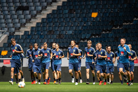 Players of the Swedish national football team