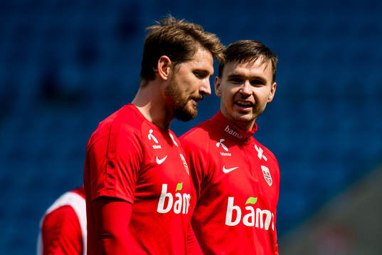 Stefan Strandberg and Ole Kristian Selnæs of Norway