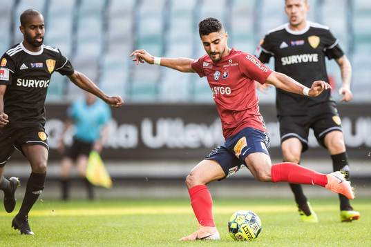 Örgrytes Ailton Almeida gör 1-0