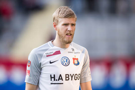 Örgrytes målvakt Fredrik Andersson