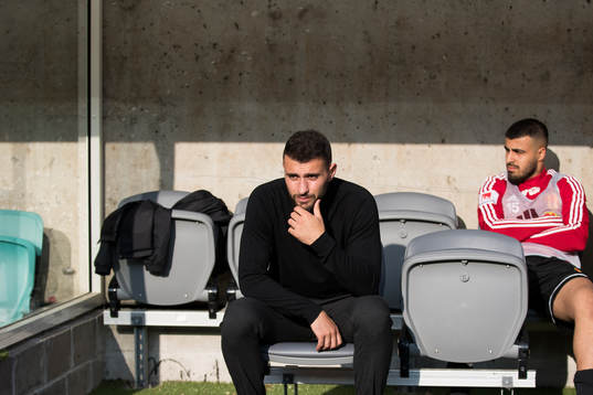 Syrianskas tillfällige tränare Mattias Genc
