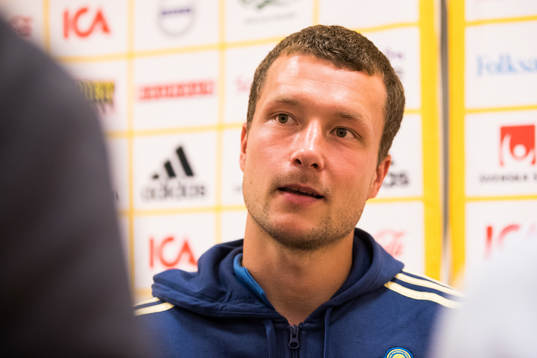 Jakob Johansson of the Swedish national football team