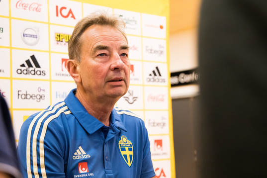 Scout Tom Prahlof the Swedish national football team