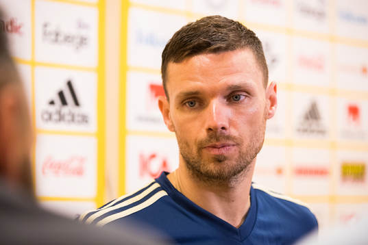 Marcus Berg of the Swedish national football team