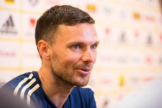Marcus Berg of the Swedish national football team