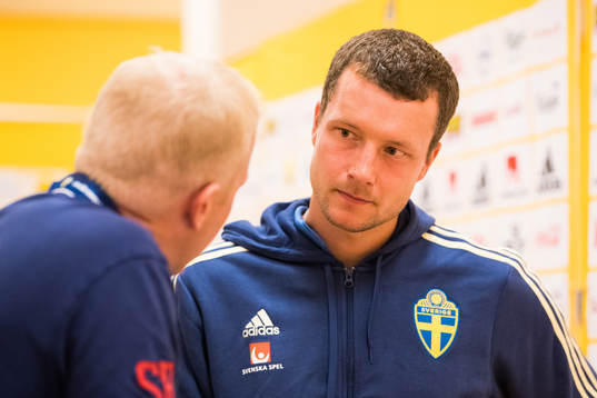 Jakob Johansson of the Swedish national football team