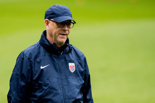 Lars Lagerbäck, head coach of Norway