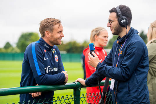 Martin Sjögren, head coach of Norway