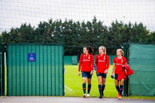 Ingrid Syrstad Engen, Stine Hovland and Amalie Vevle