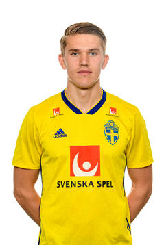 Viktor Gyökeres of the Swedish Under-21 national football