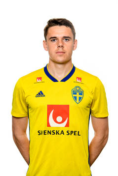 Samuel Adrian of the Swedish Under-21 national football