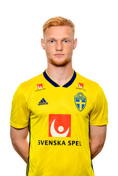Nils Fröling of the Swedish Under-21 national football