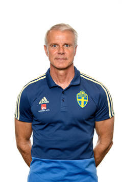 Roland Nilsson, head coach of the Swedish Under-21 national