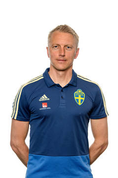 Niklas Egnell, fotball physio of the Swedish Under-21