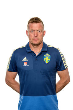 Leif Troedsson, goalkeeper coach of the Swedish Under-21