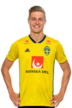Mattias Svanberg of the Swedish Under-21 national football
