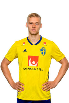 Felix Beijmo of the Swedish Under-21 national football team
