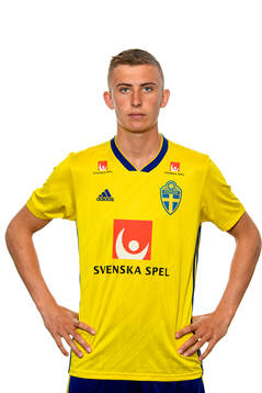 John Björkengren of the Swedish Under-21 national football