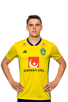 Samuel Adrian of the Swedish Under-21 national football