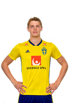 Hugo Andersson of the Swedish Under-21 national football